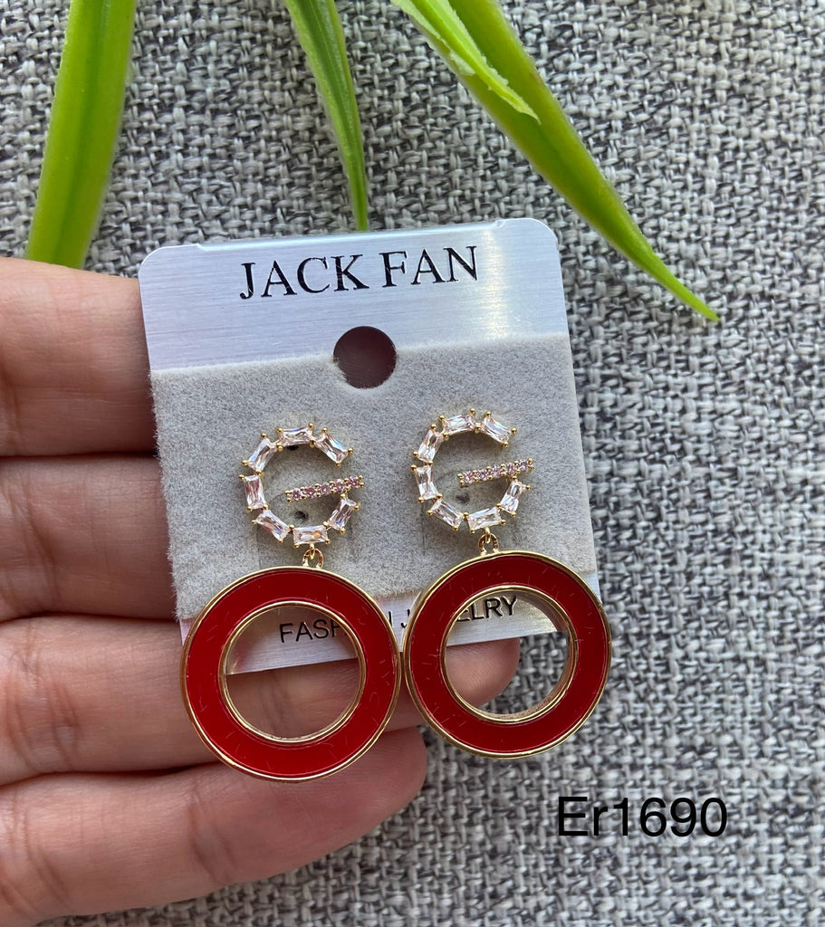 حلق Jack Fan مش بيغيير لون السعر ٣٠ بدل ٥٠ 💥💥 (er1690)