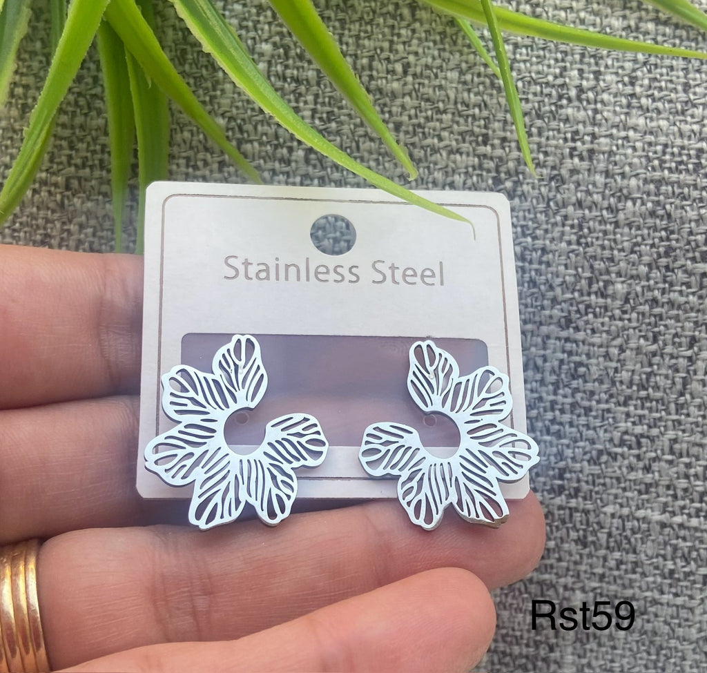 حلق stainless steel ستانلس مش بيغيير لون السعر ٤٠ (rst59)
