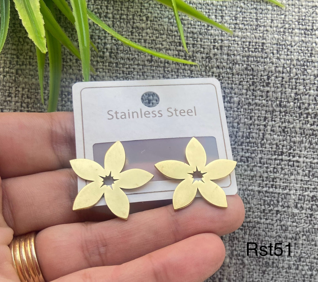 حلق stainless steel ستانلس مش بيغيير لون السعر ٤٠ (rst51)