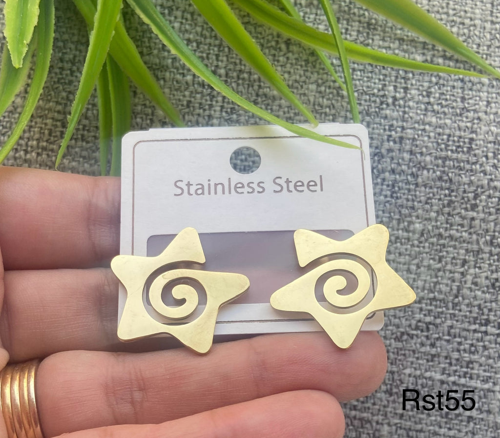 حلق stainless steel ستانلس مش بيغيير لون السعر ٤٠ (rst55)
