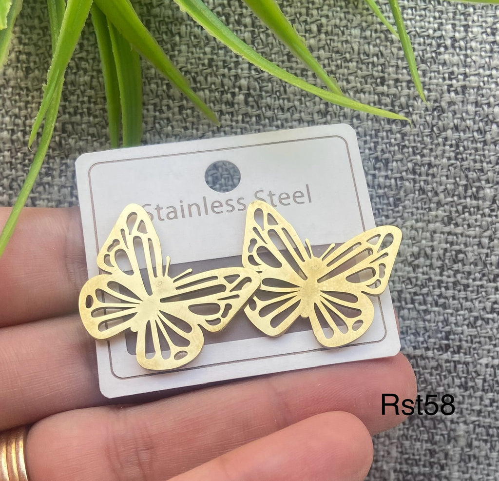 حلق stainless steel ستانلس مش بيغيير لون السعر ٤٠ (rst58)