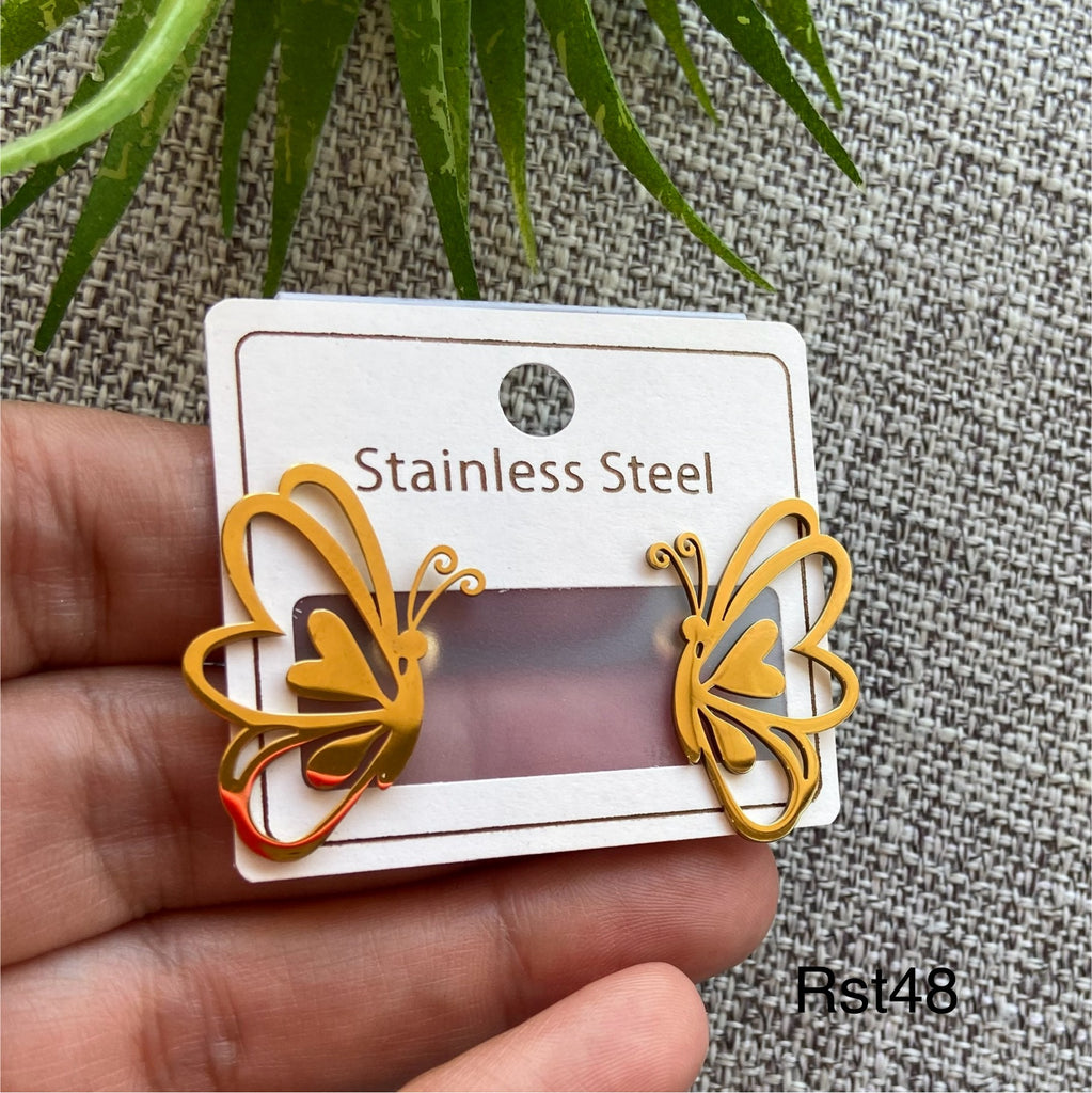 حلق stainless steel ستانلس مش بيغيير لون السعر ٤٠ (rst48)