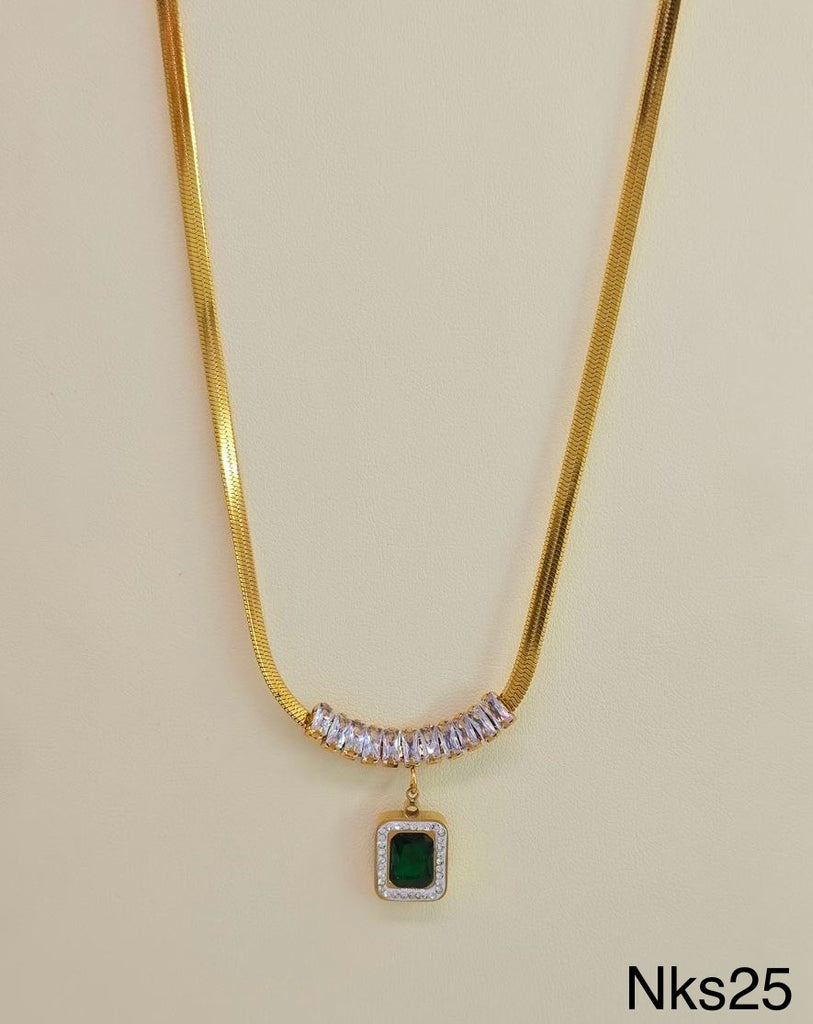 سلسلة ستانلس stainless steel  السعر ١١٠ (nks25)