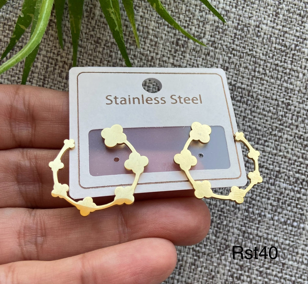 حلق stainless steel ستانلس مش بيغيير لون السعر ٤٠ (rst40)