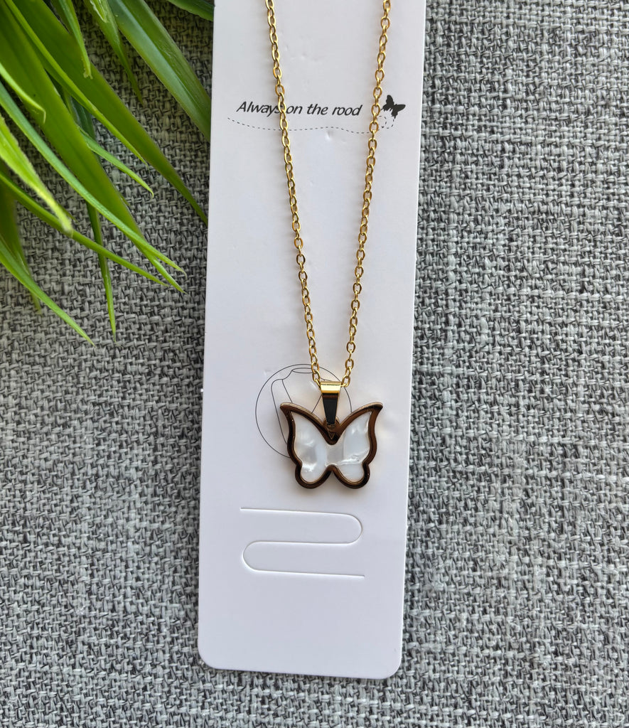 سلسلة stainless steel شكل فراشة السعر ٣٠