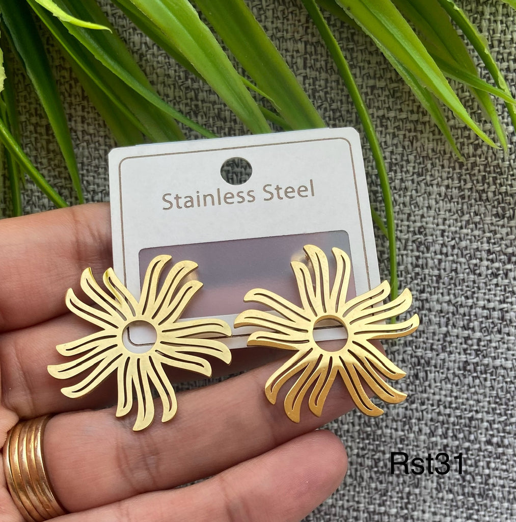 حلق stainless steel ستانلس مش بيغيير لون السعر ٤٠ (rst31)