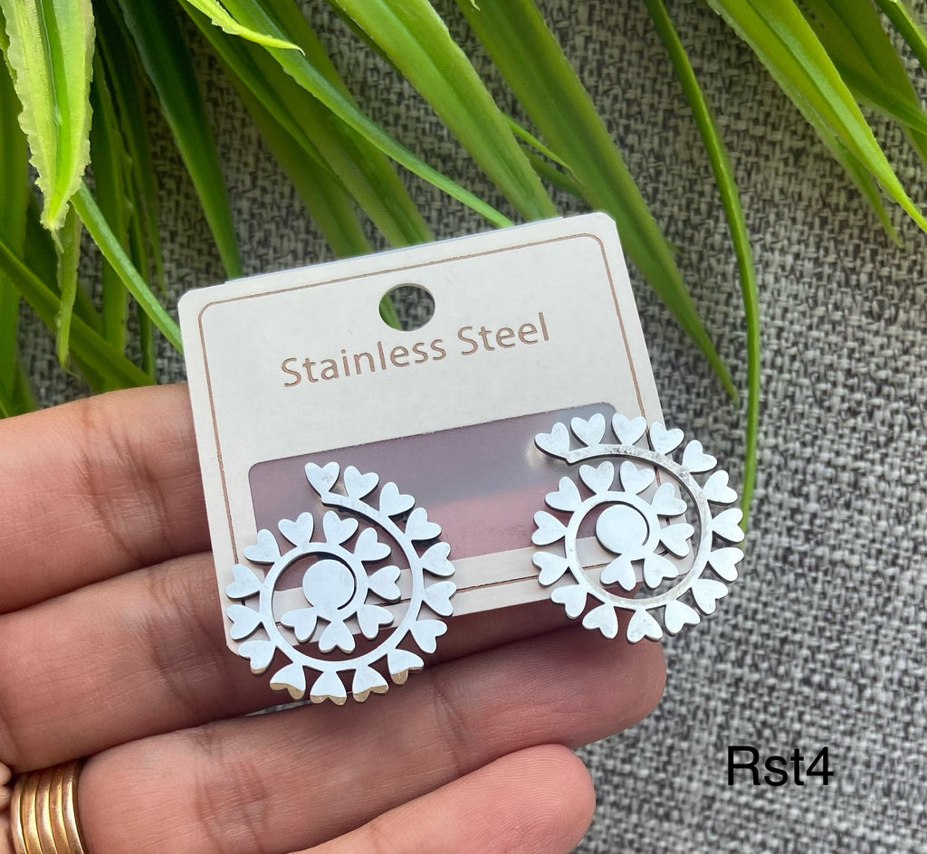 حلق stainless steel ستانلس مش بيغيير لون السعر ٤٠ (rst4)