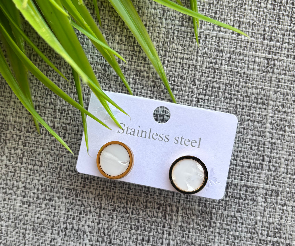 حلق stainless steel شكل مدور السعر ٢٥