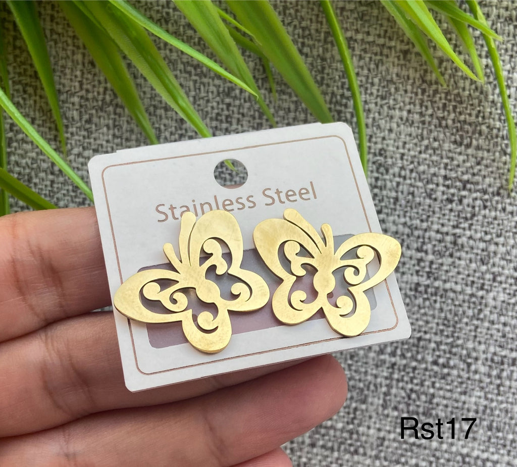 حلق stainless steel ستانلس مش بيغيير لون السعر ٤٠ (rst17)
