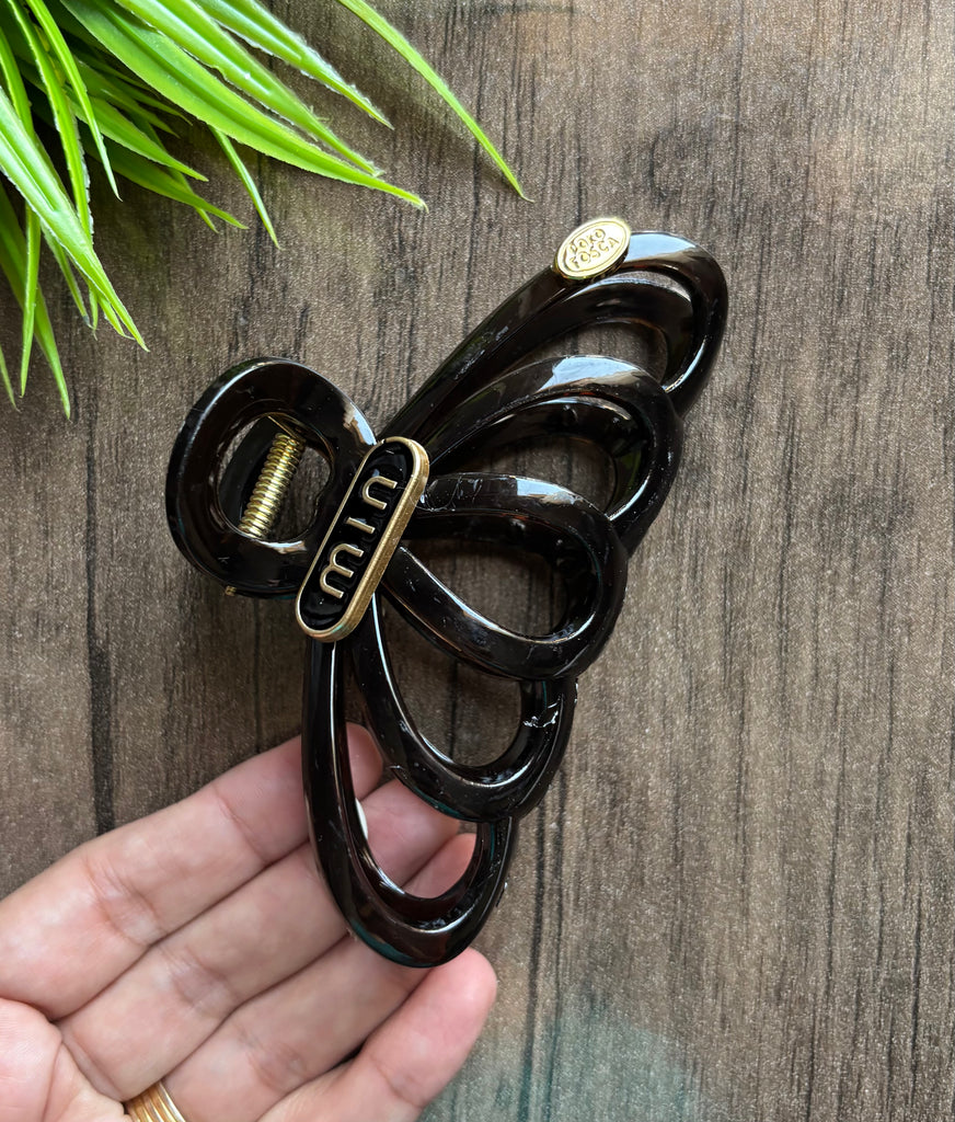 توكة قفاش حجم كبير شكل فراشة miu السعر ٢٠