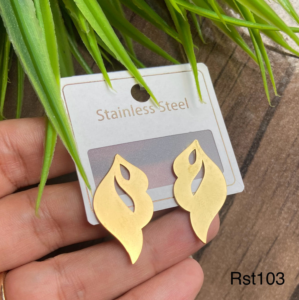 حلق stainless steel ستانلس مش بيغيير لون السعر ٤٠ (rst103)