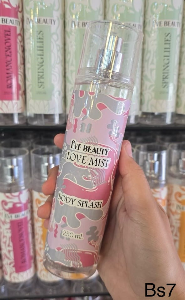 بادي سبلاش  Eve beauty body splash ٢٥٠ مل السعر ٨٠ (bs7)
