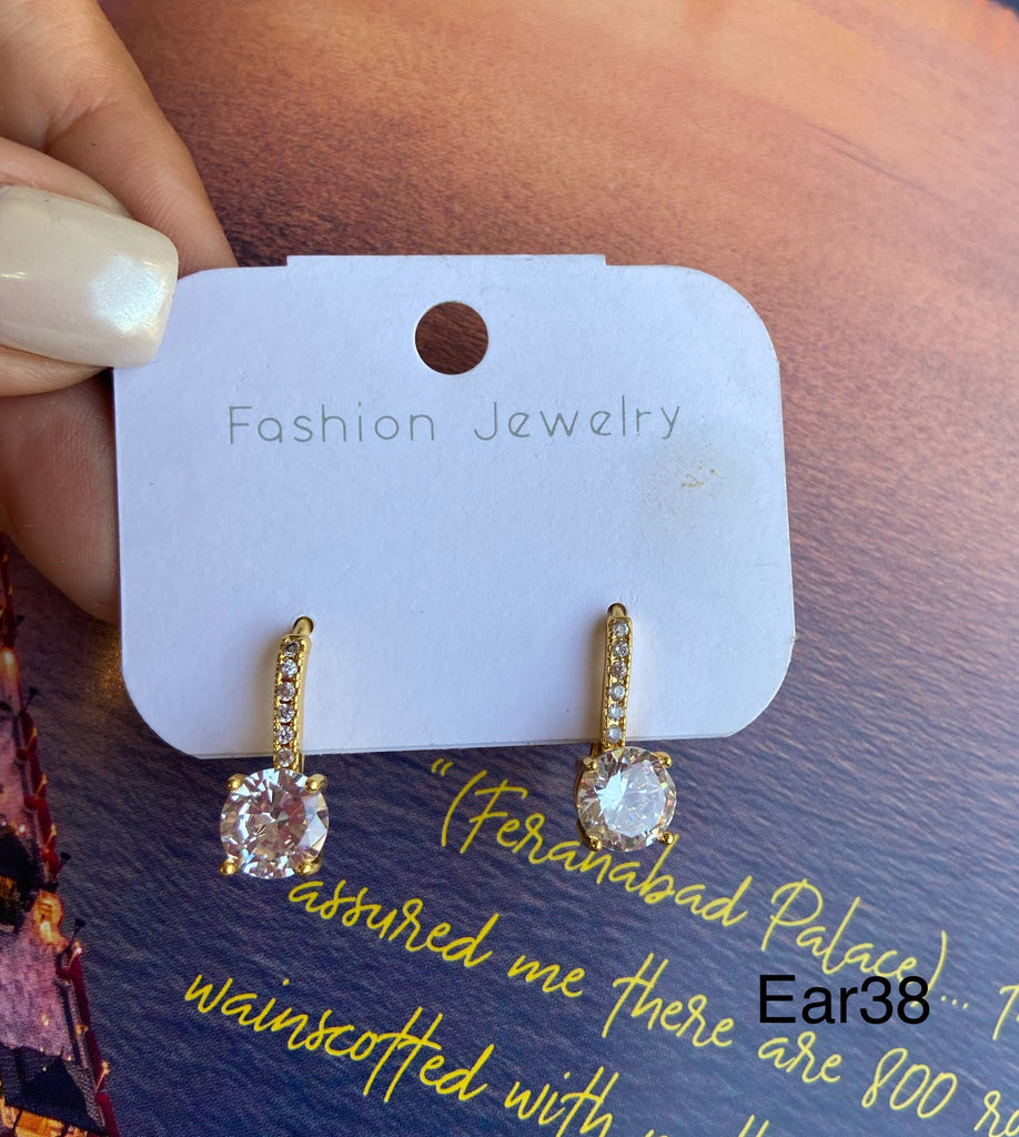 Simple earring plated only 40EGP (ear38)
