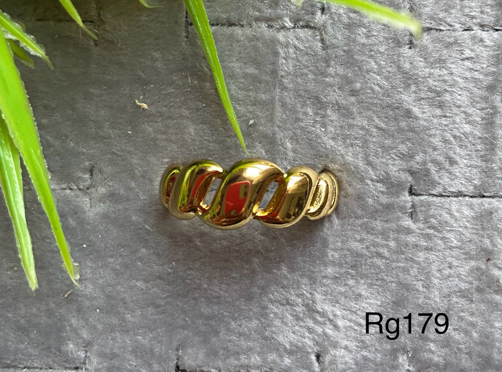 خاتم stainless steel free size ينفع كل المقاسات السعر ٣٠ (rg179)