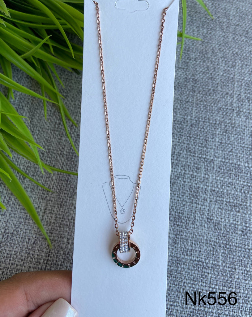 short necklace plated never change color only 50 EGP (nk556)