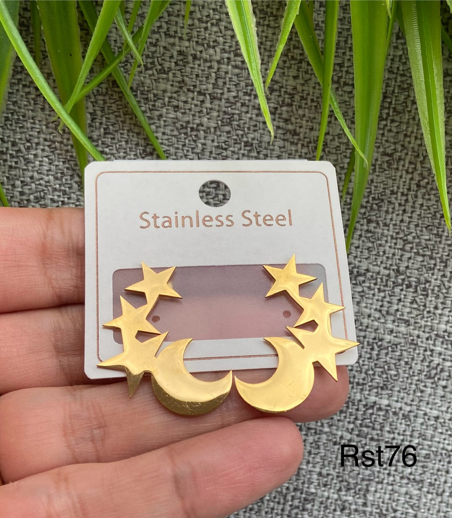 حلق stainless steel ستانلس مش بيغيير لون السعر ٤٠ (rst76)