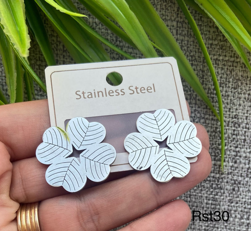 حلق stainless steel ستانلس مش بيغيير لون السعر ٤٠ (rst30)