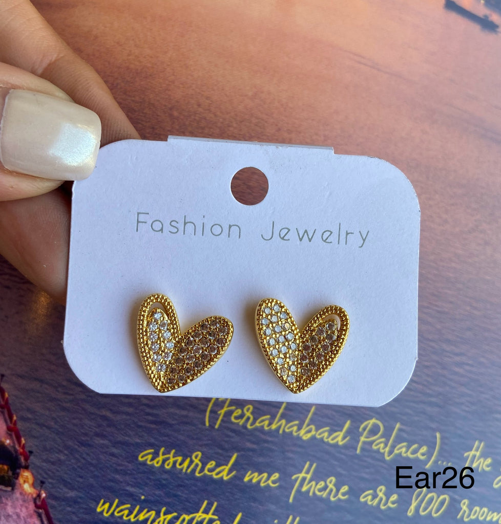 Simple earring plated only 40EGP (ear26)