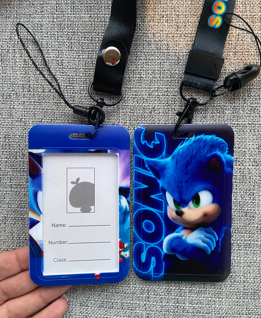 تعليقة ID للصورة و كتابة الاسم شكل sonic السعر ٤٠