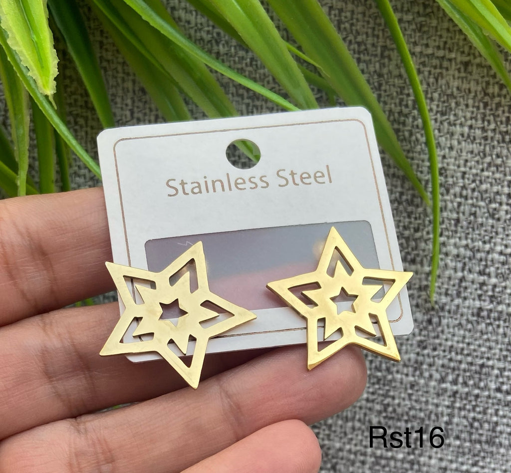 حلق stainless steel ستانلس مش بيغيير لون السعر ٤٠ (rst16)
