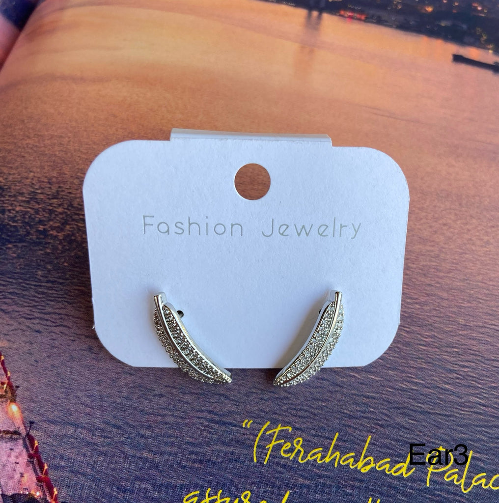 Simple earring plated only 40EGP (ear3)