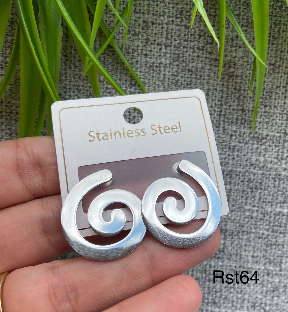 حلق stainless steel ستانلس مش بيغيير لون السعر ٤٠ (rst64)