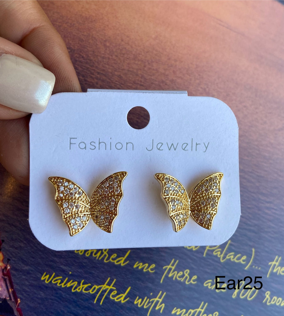 Simple earring plated only 40EGP (ear25)