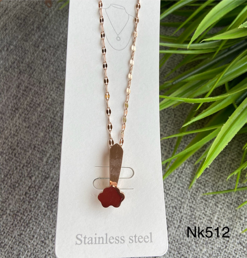 short necklace plated never change color only 50 EGP (nk512)