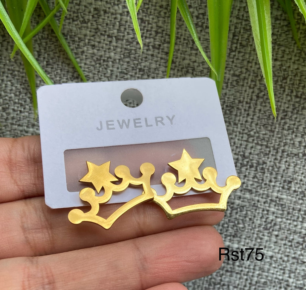 حلق stainless steel ستانلس مش بيغيير لون السعر ٤٠ (rst75)