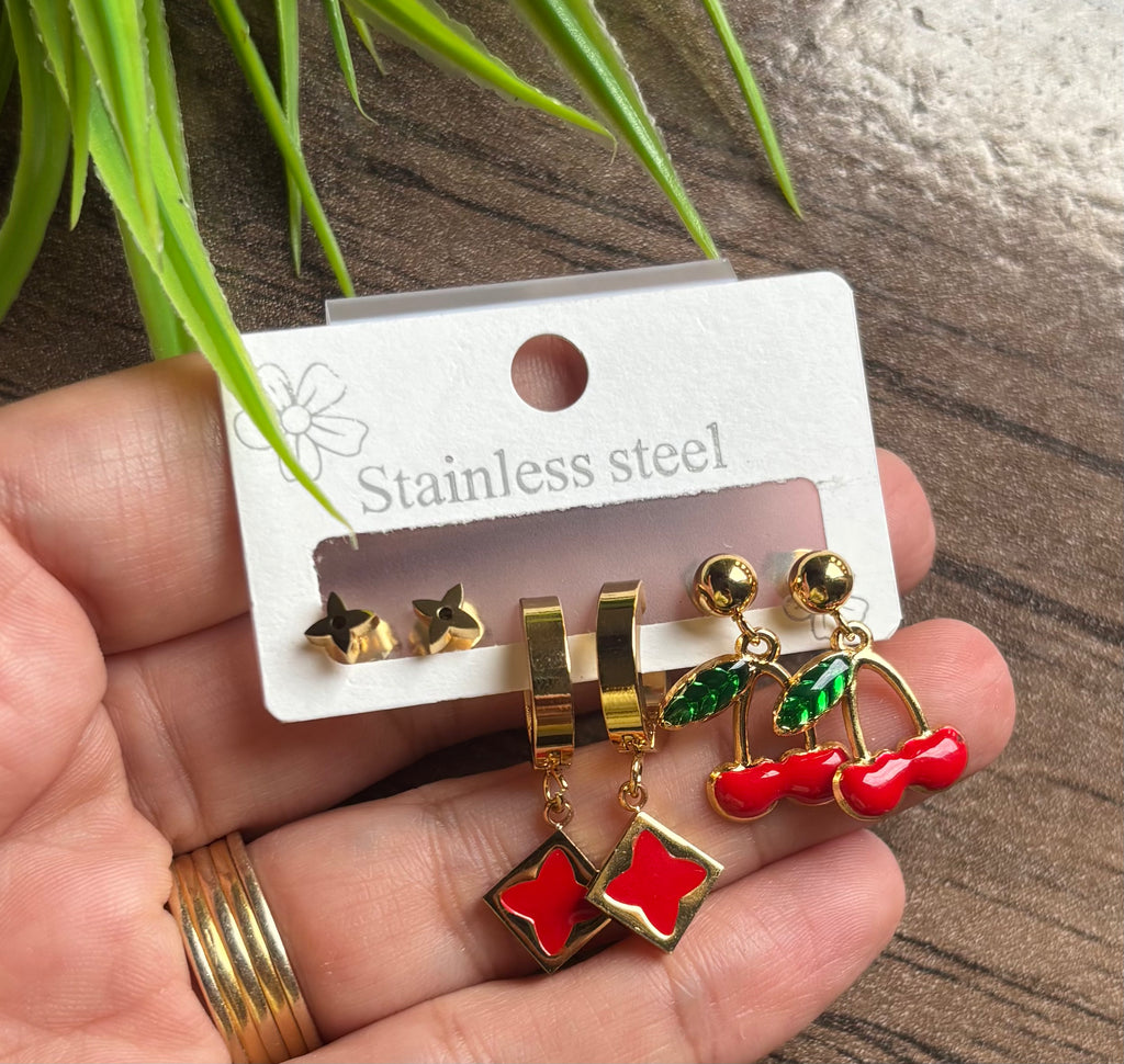 كارت حلقان stainless steel السعر ١٠٠