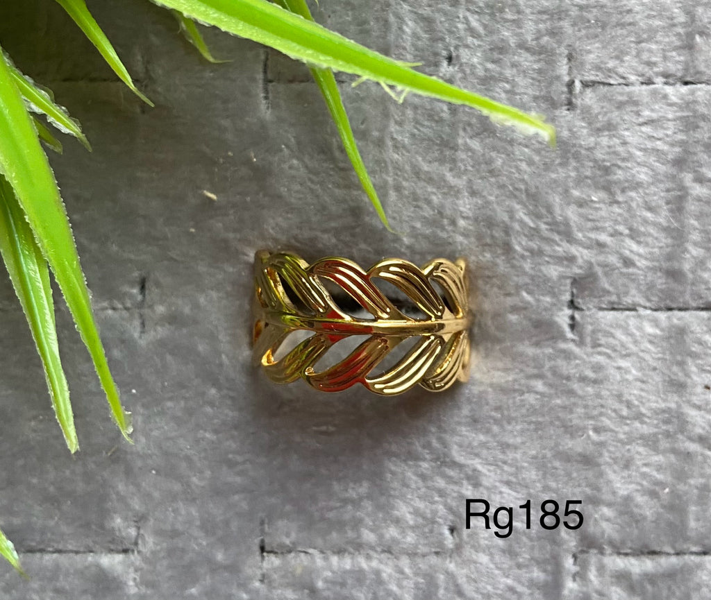 خاتم stainless steel free size ينفع كل المقاسات السعر ٣٠ (rg185)