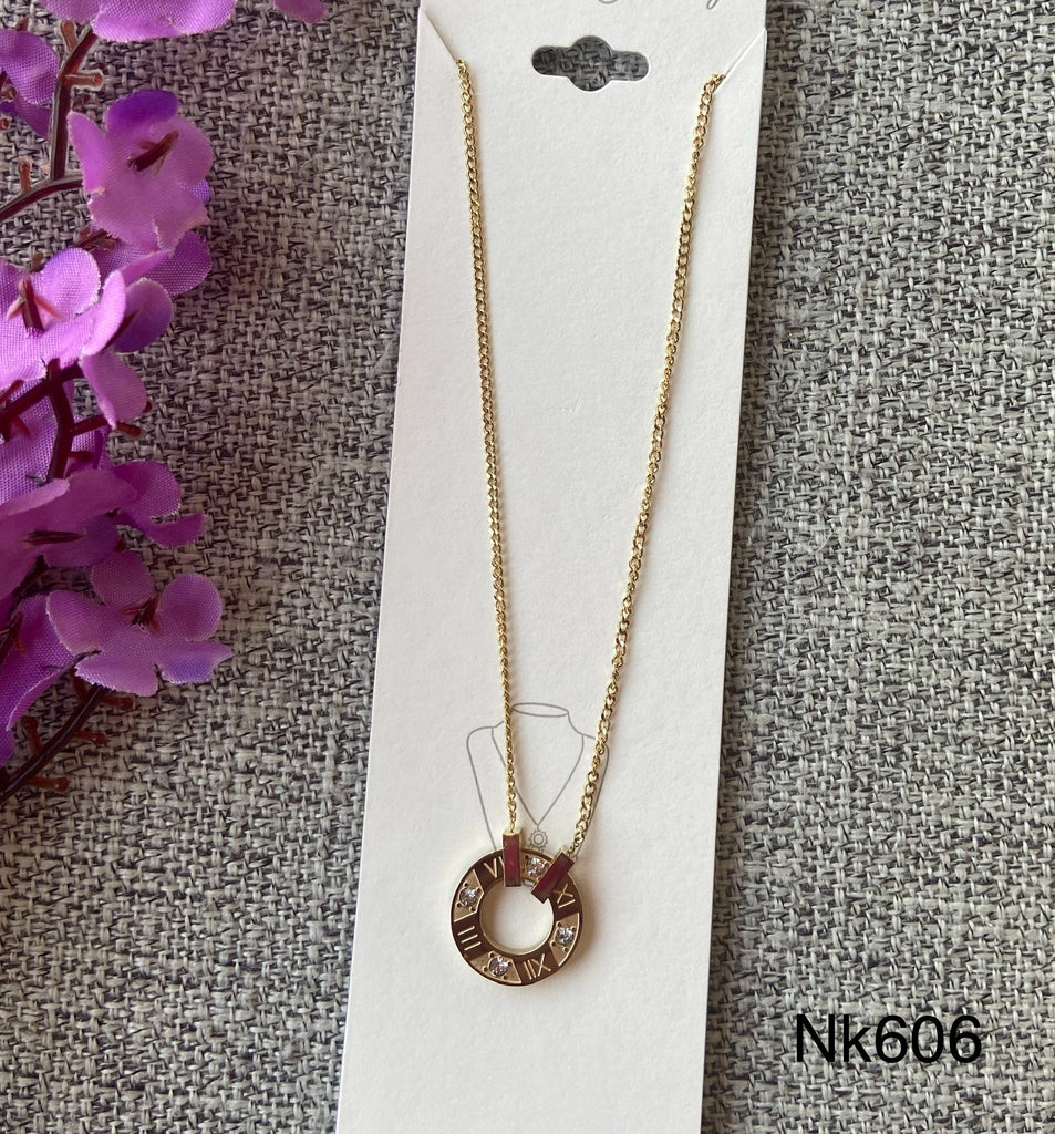 short necklace plated never change color only 50 EGP (nk606)