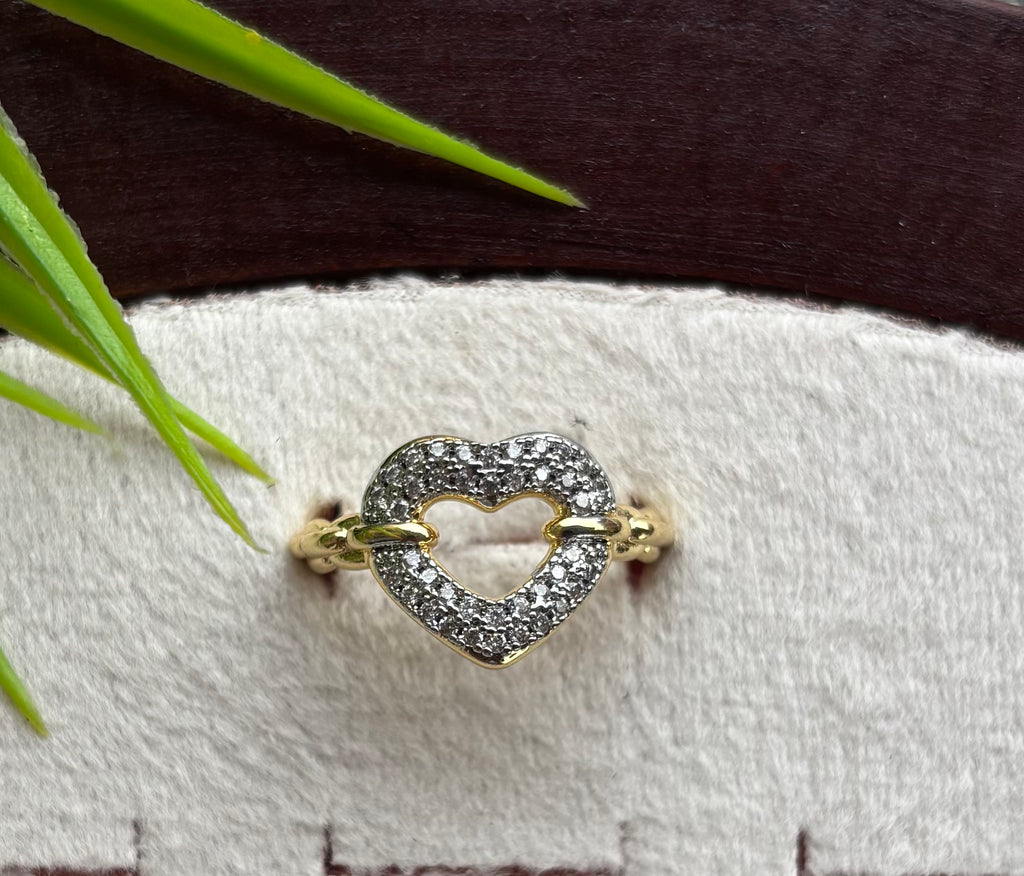 خاتم gold plated شبيه الدهب السعر ٧٠