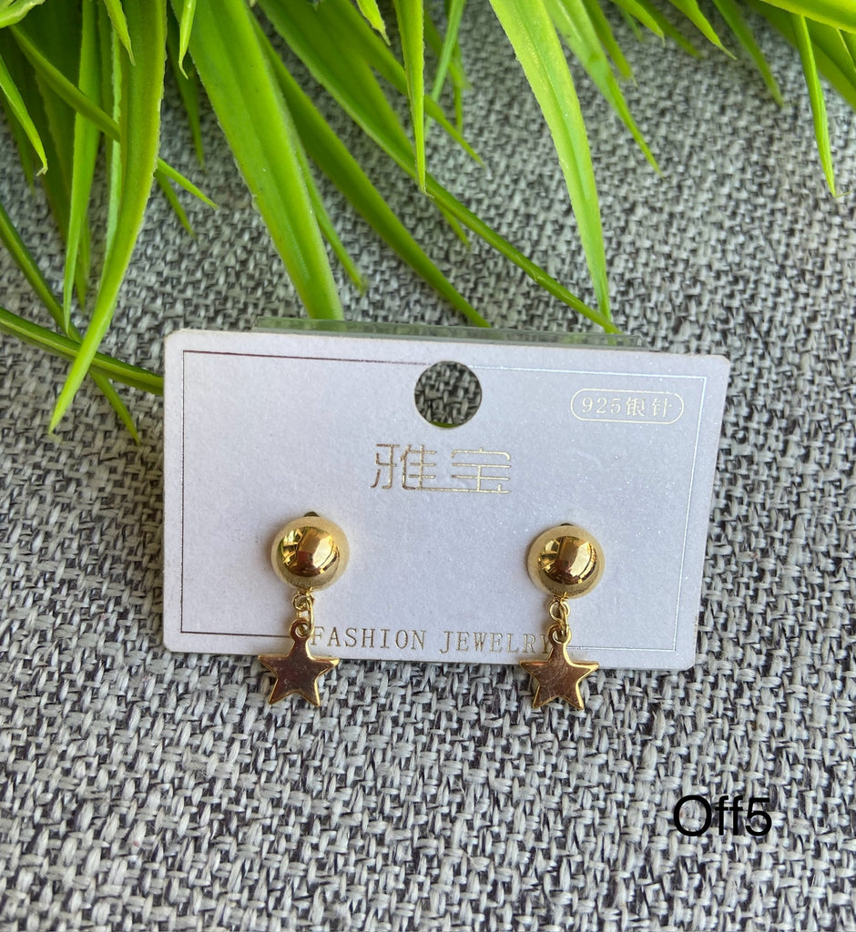 Simple earring plated only 40EGP (off5)