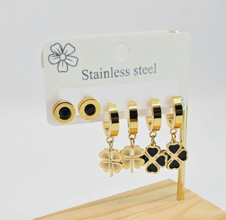 ٣ حلق stainless steel ستانليستيل تحفة🔥🔥🔥

السعر ٧٥