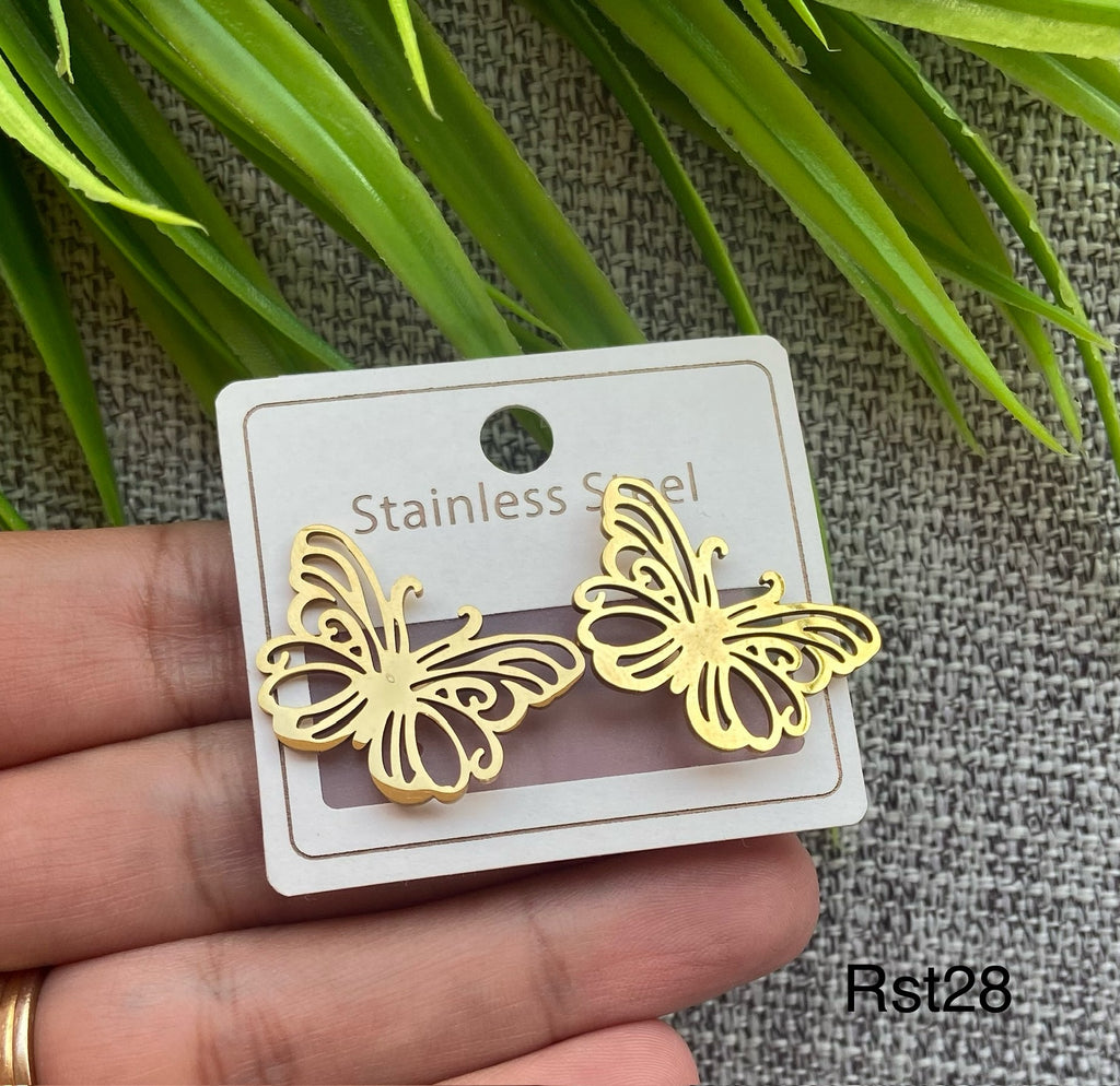 حلق stainless steel ستانلس مش بيغيير لون السعر ٤٠ (rst28)