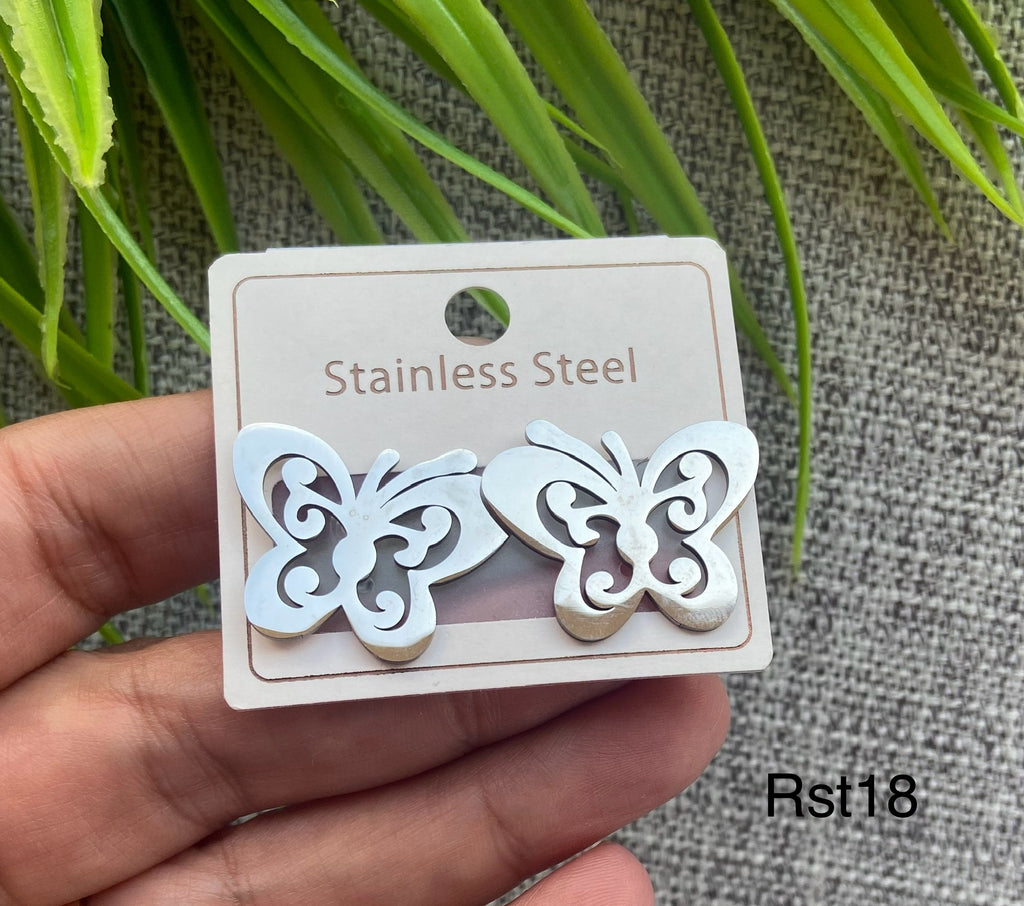 حلق stainless steel ستانلس مش بيغيير لون السعر ٤٠ (rst18)