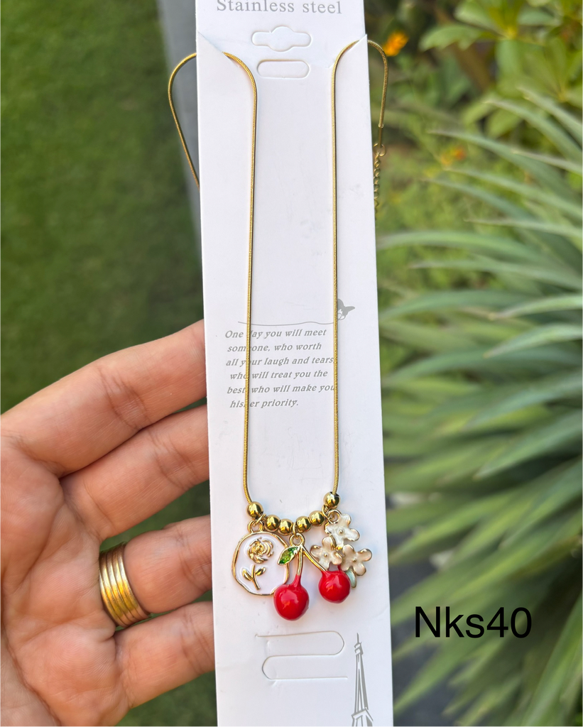سلسلة stainless steel السعر ١٠٠ (nks40)