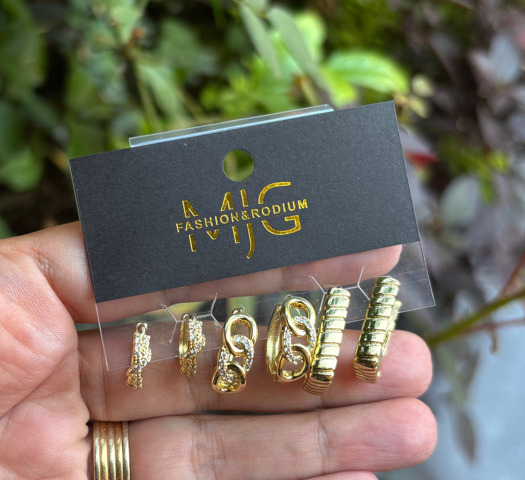 حلق مجموعه gold plated✨❤️
السعر ١٢٠ جديد