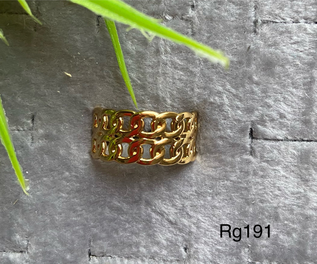 خاتم stainless steel free size ينفع كل المقاسات السعر ٣٠ (rg191)