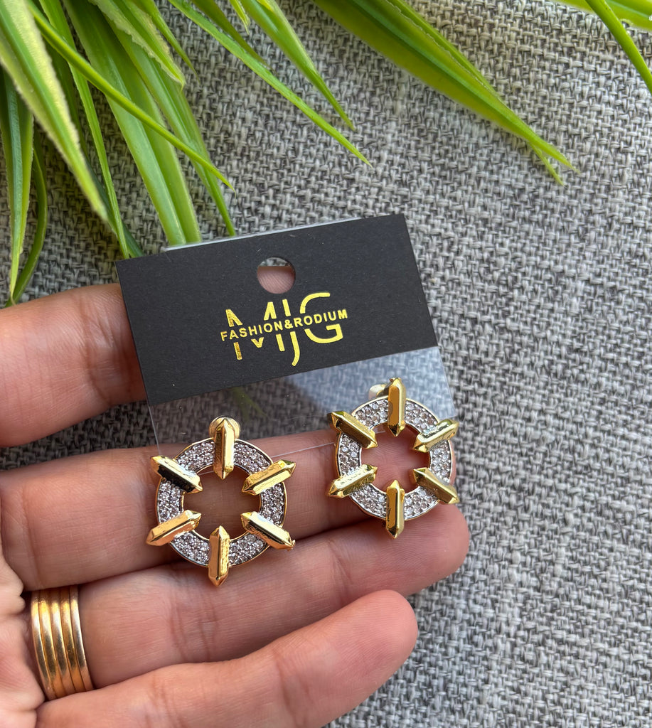 حلق سواريه gold plated السعر ١١٠