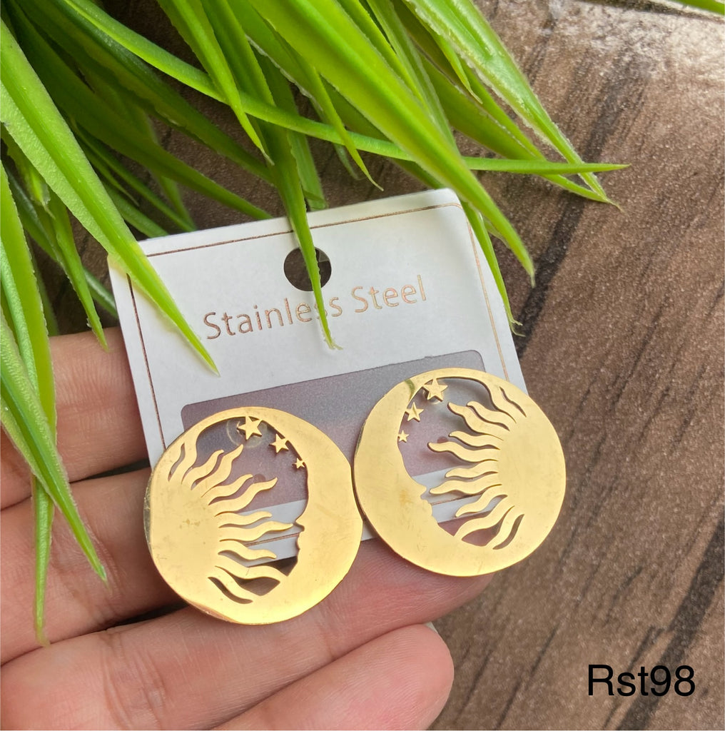 حلق stainless steel ستانلس مش بيغيير لون السعر ٤٠ (rst98)