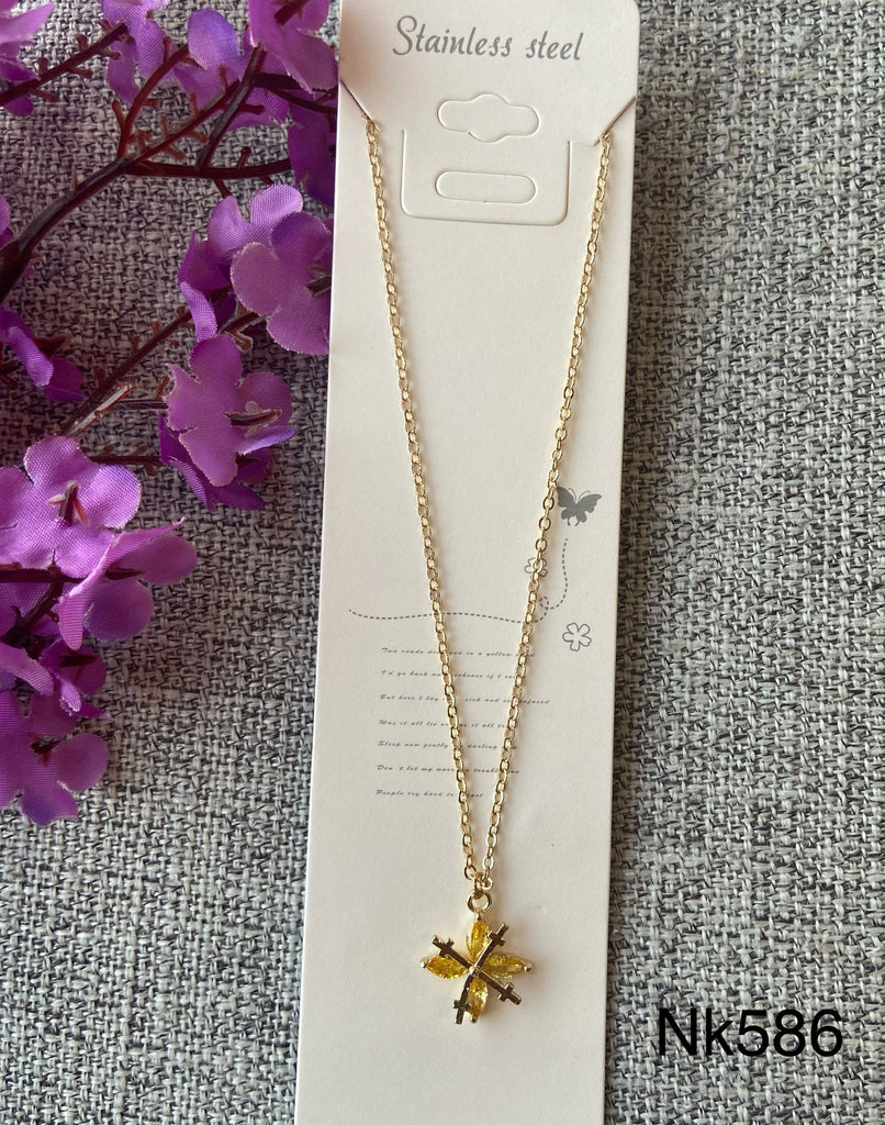 short necklace plated never change color only 50 EGP (nk586)