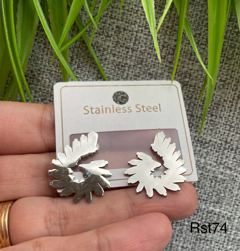 حلق stainless steel ستانلس مش بيغيير لون السعر ٤٠ (rst74)