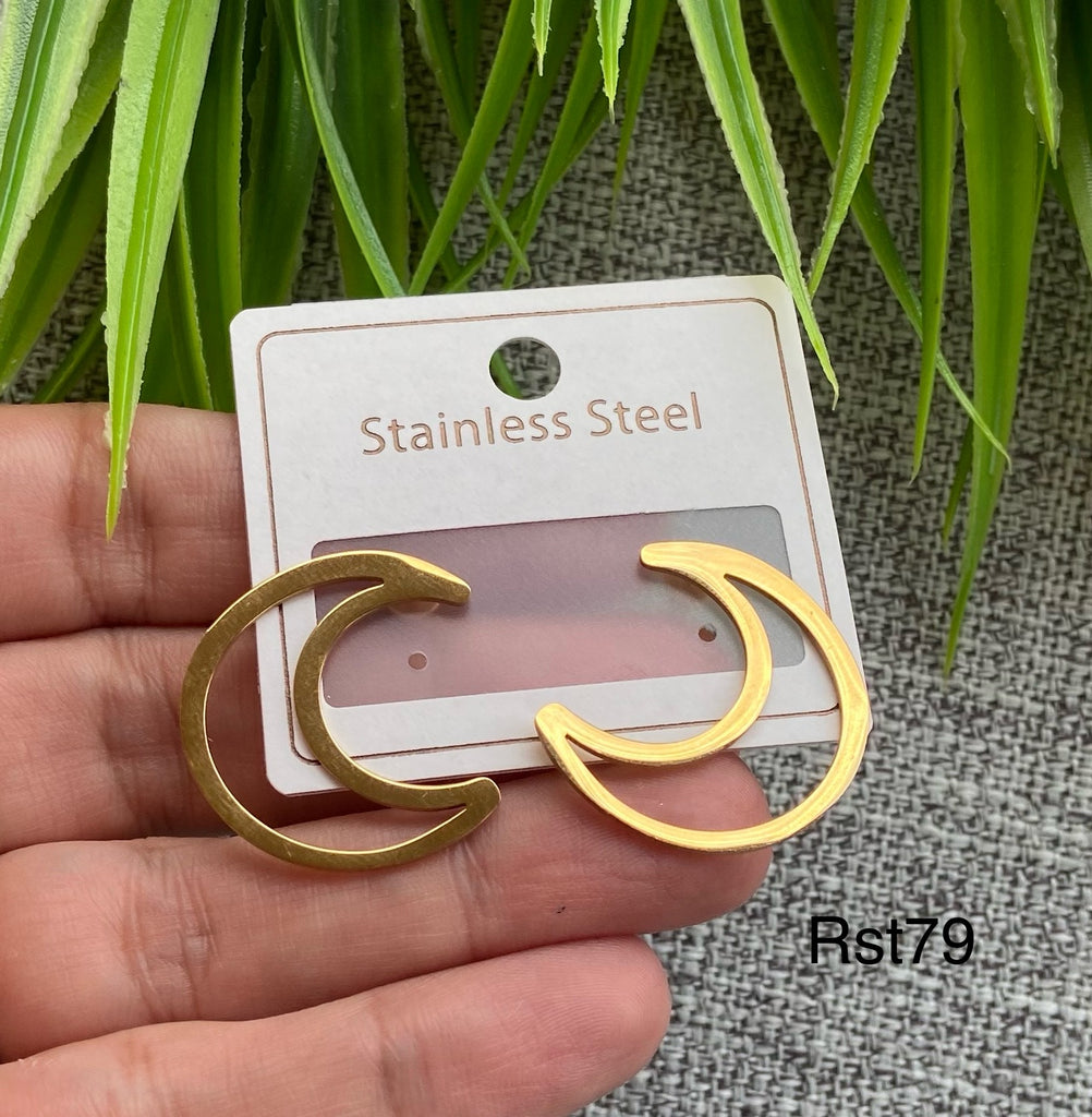 حلق stainless steel ستانلس مش بيغيير لون السعر ٤٠ (rst79)