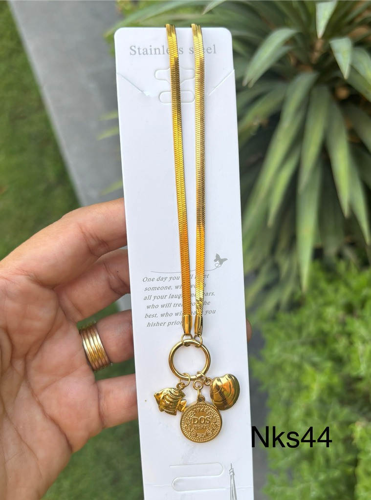 سلسلة stainless steel السعر ١٠٠ (nks44)