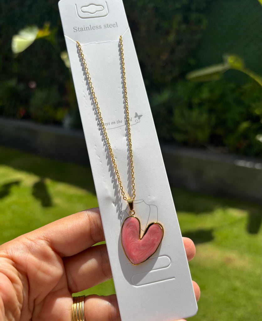سلسلة قلب stainless steel السعر ٥٠