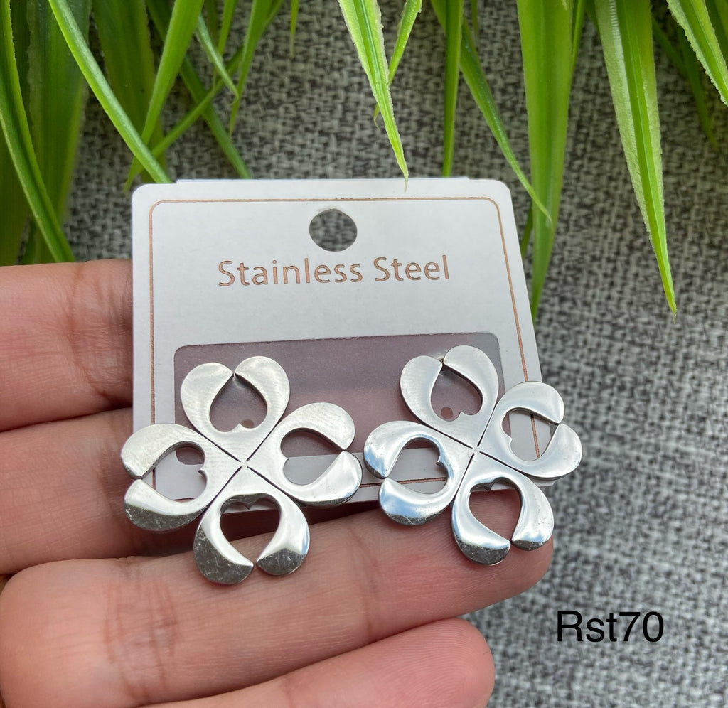 حلق stainless steel ستانلس مش بيغيير لون السعر ٤٠ (rst70)