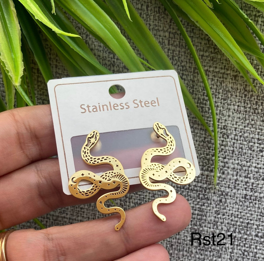 حلق stainless steel ستانلس مش بيغيير لون السعر ٤٠ (rst21)