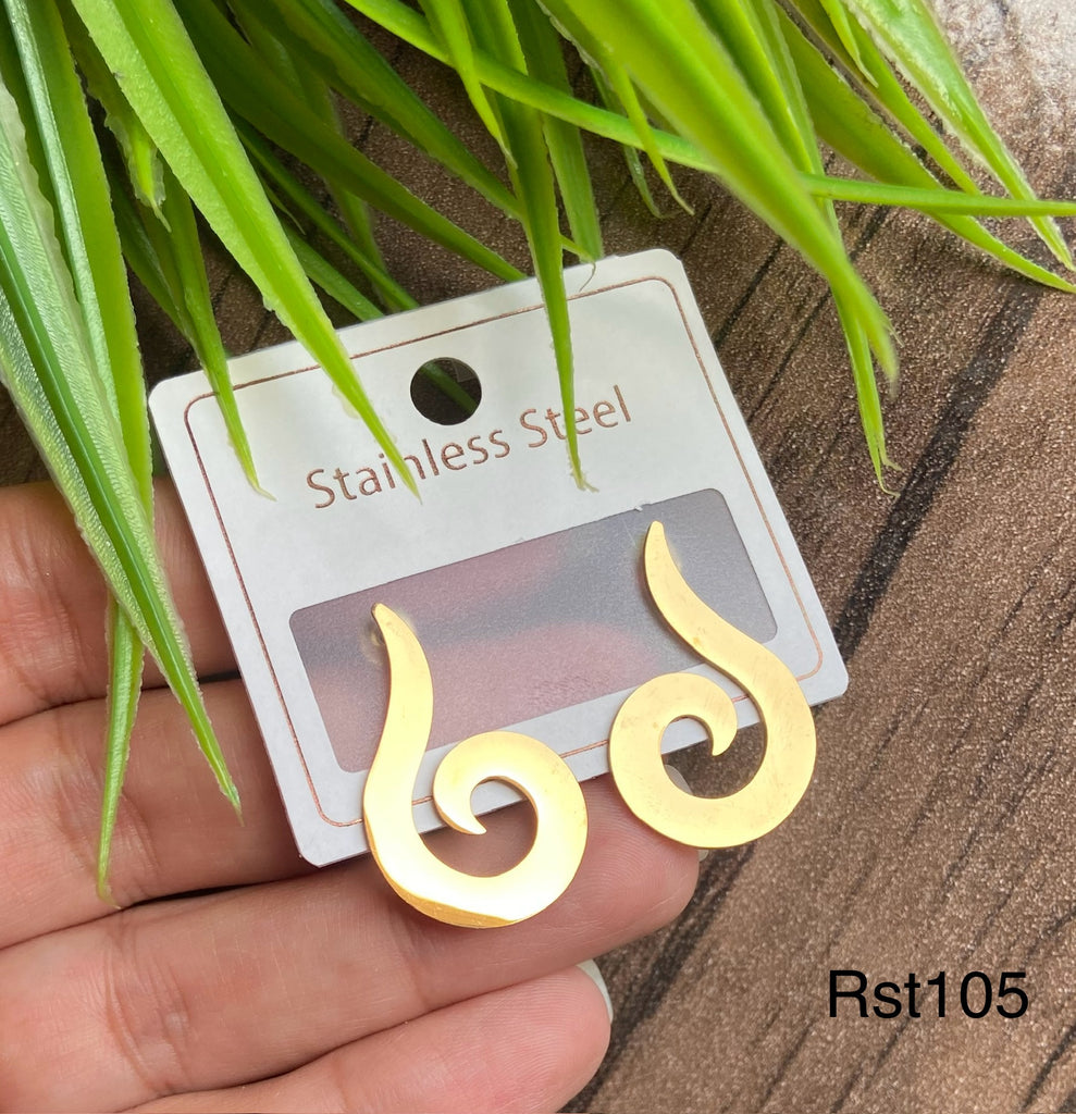 حلق stainless steel ستانلس مش بيغيير لون السعر ٤٠ (rst105)